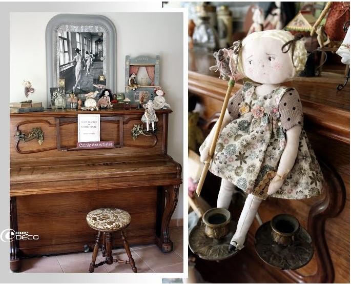 Текстильные куклы. Французская коллекция. Мастер-классы и выкройки