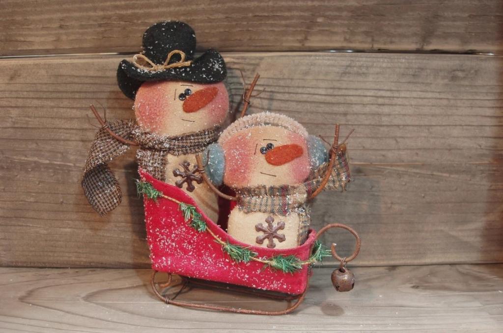 новогодняя игрушка, примитивная игрушка, чердачная игрушка, чердачный снеговик, чердачная кукла Дед Мороз, чердачная кукла Санта Клаус, christmas toy, primitive toy, Кукла новогодняя ручной работы, елочная игрушка ручной работы, Handmade christmas doll, Handmade christmas toy