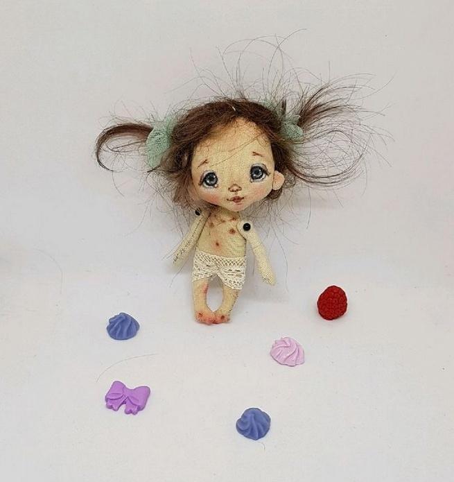 Выкройка текстильной куклы Натальи Тереховой, выкройка примитивной куклы, free doll pattern