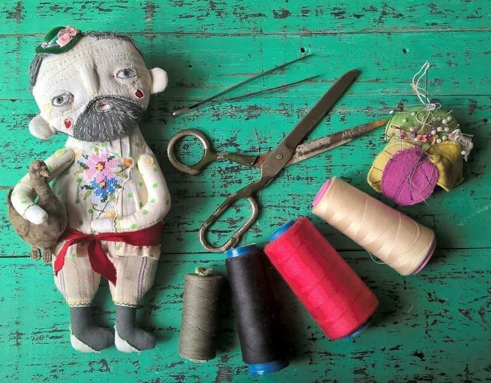 Кукла ручной работы, выкройка текстильной игровой куклы, diy Handmade doll, free doll pattern, 
