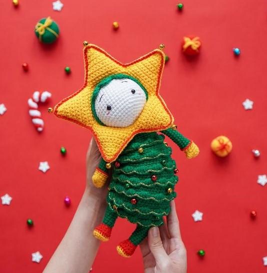 Новогодняя игрушка ручной работы, Handmade Christmas toy