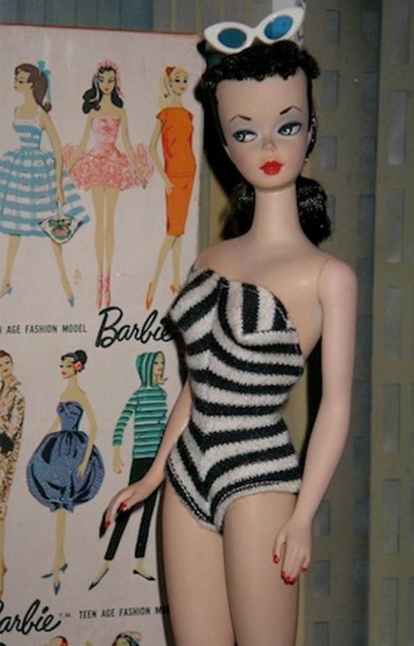 first barbie, реклама Барби, первая Барби