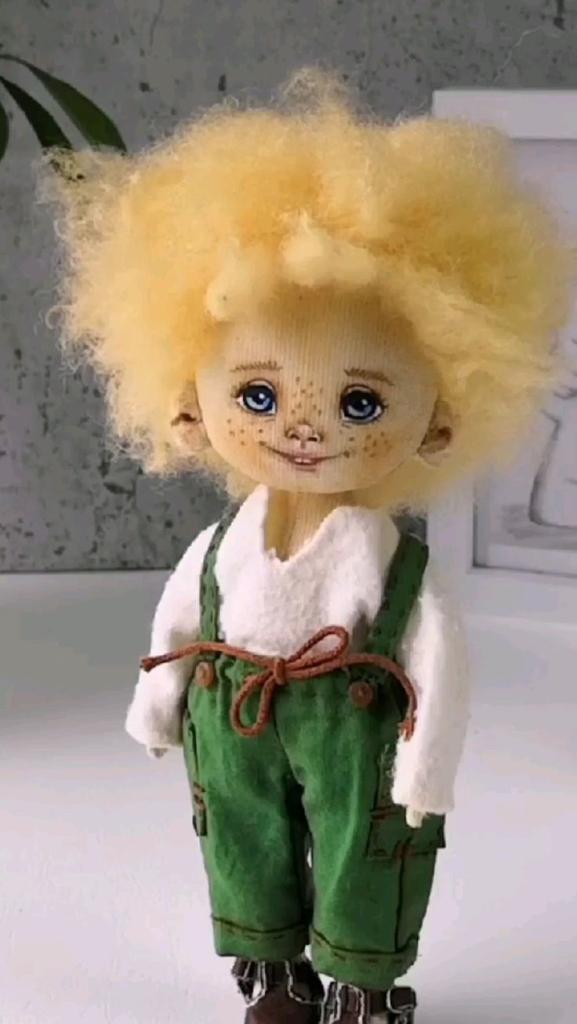 Кукла ручной работы, Игрушка ручной работы, Handmade doll, Handmade toy, Кукла своими руками, Игрушка своими руками