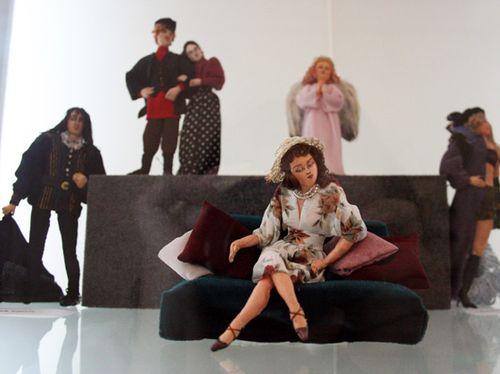 выставка кукол, маленький мир, миниатюрные куклы 1/12 doll