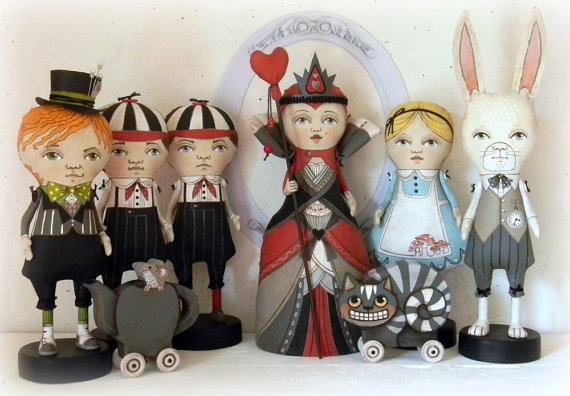 Игрушки на Хэллоуин. Декоративные игрушки от Cart Before The Horse. Примитивные куклы.