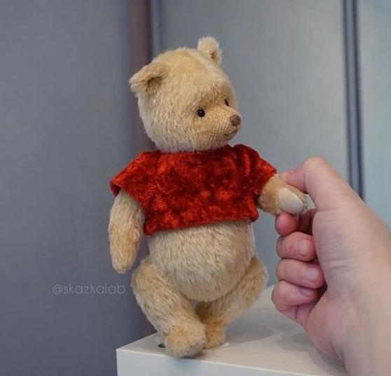 Выкройка мишки тедди Винни-Пуха, teddy Winnie the Pooh pattern