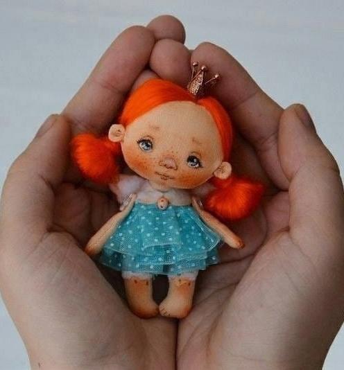 Выкройка текстильной куклы Натальи Тереховой, выкройка примитивной куклы, free doll pattern