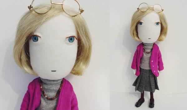 Текстильная авторская кукла. Кукольный гардероб. Любовь Налогина. Ручная работа. Handmade doll.