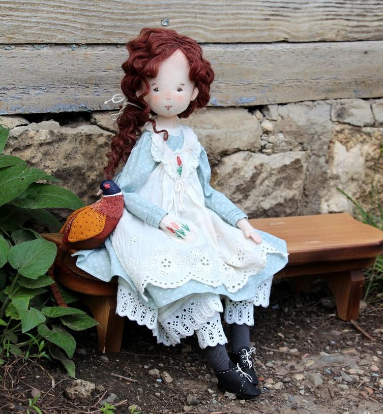кукла ручной работы, handmade doll, авторская кукла, интерьерная кукла, interior doll, Author's doll