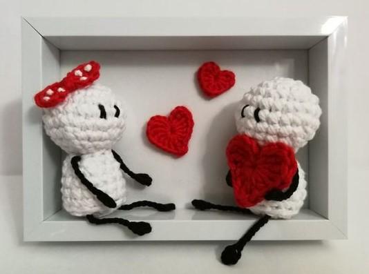 Набор из двух кукол на День Святого Валентина - Клео и Дьюс