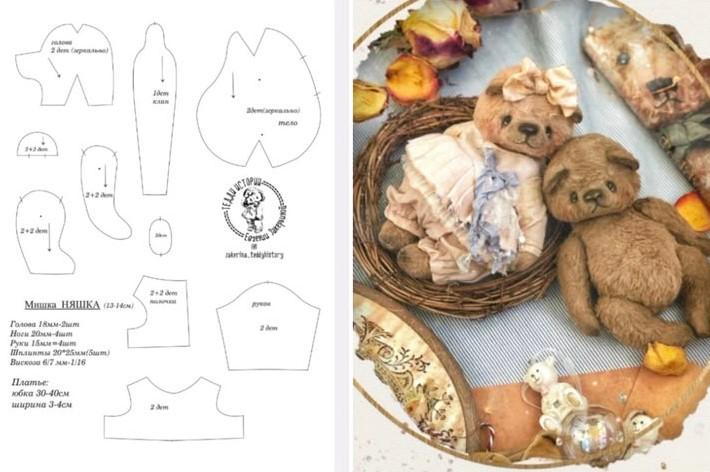 Выкройка игрушки своими руками, free DIY toy pattern, Игрушка ручной работы, Handmade toy