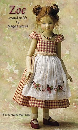 куклы ручной работы, авторские куклы из шерсти, шарнирные куклы, Maggie Made Dolls, уникальные куклы, история кукол