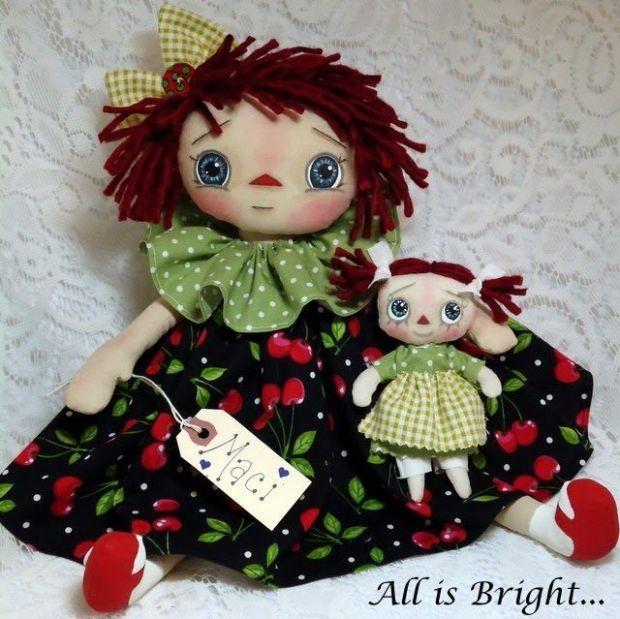 RaggedyAnn, кукла, текстильнаякукла, кукласвоимируками, doll, handmade, handmadedoll, куклы, выкройкакуклы, выкройка