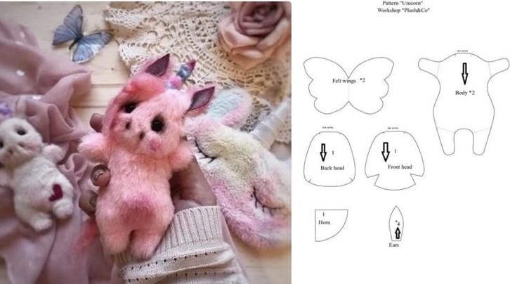 Выкройка игрушки своими руками, free DIY toy pattern, Игрушка ручной работы, Handmade toy