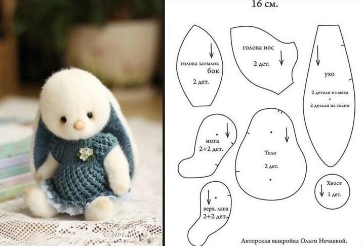 Выкройка игрушки своими руками, free DIY toy pattern, Игрушка ручной работы, Handmade toy