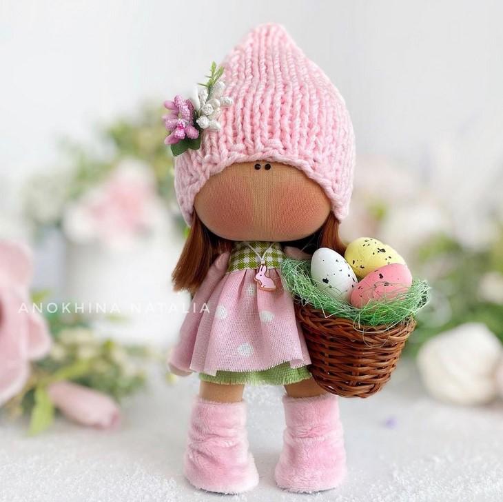 Пасхальная кукла ручной работы, Easter handmade doll
