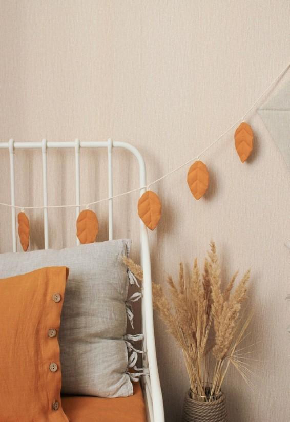 осенняя игрушка ручной работы, осенний декор детской комнаты своими руками, handmade autumn toy, diy autumn decor for a children's room