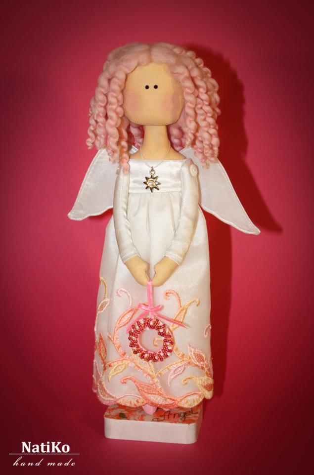 кукла ручной работы, мастер-класс как сшить текстильного ангела, выкройка ангела