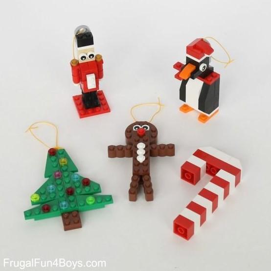 новогоднее лего, зимнее лего, новогодние игрушки, игрушки на ёлку, новогодняя игрушка, игрушка ручной работы, handmade toy, новогодний декор, идея к новому году, подарок, Christmas toys, Christmas lego